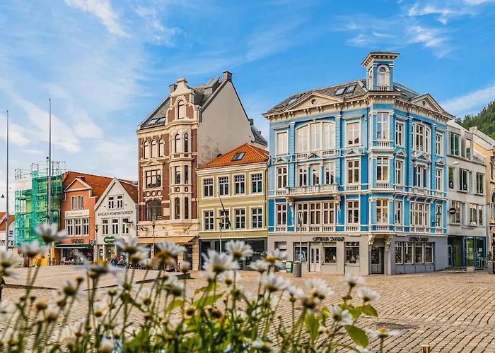 Apartament Dinbnb I New 2023 I 600m To Bryggen